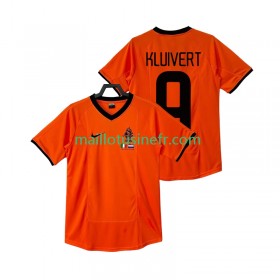 Maillot de Foot Pays-Bas KLUIVERT 9 2000 Domicile Retro